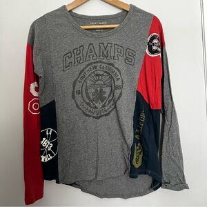 Lucky Brand CHAMPS Graphic Long Sleeve, XS